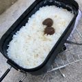 kinkinsan's cooksnap of when they made 【メスティン】基本の白飯1合　キャンプ飯.