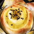 わはは猫's cooksnap of when they made 栗きんとんでパン.