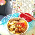 sakuraロゼット's cooksnap of when they made 牛コマ肉で美味しく！牛丼風弁当！.