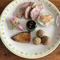 まめ郎's cooksnap of when they made 竹輪と かまぼこ 可愛いお花 飾り切り.