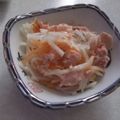 きらり流れ星's cooksnap of when they made シーチキン＆紅白なますのサラダ.