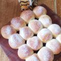 あかぴーー's cooksnap of when they made 全粒粉入り手ごねのフワフワちぎりパン.