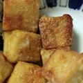 らっきー！'s cooksnap of when they made レンジで簡単☆こうや豆腐☆スナック.
