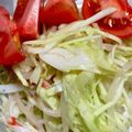 クックぷー☆'s cooksnap of when they made レタスともやしのうま塩サラダ.