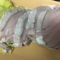 葉月優希's cooksnap of when they made 63℃ 豚ヒレ肉の自家製 塩豚ハム.