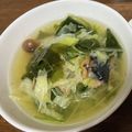 わんあみ's cooksnap of when they made サバ缶と豆腐の脂肪燃焼スープ.