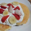 ぐ～すけ's cooksnap of when they made 簡単ふわふわ★スフレパンケーキ.