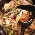 クックFGOSEJ☆'s cooksnap of when they made 厚揚げともやしの韓国風スープ.