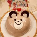 Haru＊k's cooksnap of when they made 子供の日やお誕生日に＊くまさんケーキ＊.