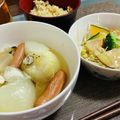alohapine's cooksnap of when they made 炊飯器de簡単！まるごとオニオンスープ.