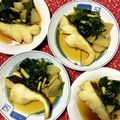 ふたごゆき's cooksnap of when they made 我が家の定番煮魚　～煮物も一緒に～.