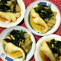 ふたごゆき's cooksnap of when they made 我が家の定番煮魚　～煮物も一緒に～.