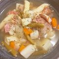 アンティーまゆ's cooksnap of when they made ハムビーンスープ.