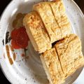 maezuchu's cooksnap of when they made 酒に合う！甘くない卵焼き.