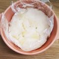よしこさんちの備忘録's cooksnap of when they made ３分で！ モチふわ♥米粉蒸しパン.