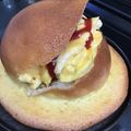 葉月優希's cooksnap of when they made 美味しい朝食♫スクランブルエッグサンド.