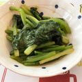 クックO1ORP6☆'s cooksnap of when they made びっくりするほど食べちゃう小松菜のナムル.