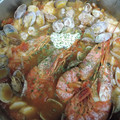 nayunasau's cooksnap of when they made たっぷり魚介の本格トマトブイヤベース.