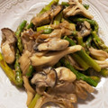 ちゃまたまご's cooksnap of when they made ☆牡蠣とキノコのバター麺つゆ炒め☆.