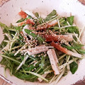 あーこ姐's cooksnap of when they made 簡単☆水菜とカニカマの和え物.