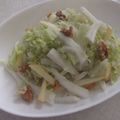 きらり流れ星's cooksnap of when they made 白菜とりんご、くるみのサラダ.