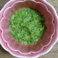 ぐりこ♪♪♪'s cooksnap of when they made ブロッコリー 離乳食 初期.