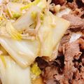 ☆hiroppy☆'s cooksnap of when they made 簡単すき焼き丼.