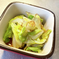 ☆はあ☆'s cooksnap of when they made レンジで簡単！基本の白菜のお浸し.