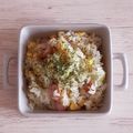 アクセル☆'s cooksnap of when they made 焦がし醤油のクミンバターコーン焼き飯.