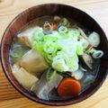 azbjbn's cooksnap of when they made おばあちゃん直伝の味噌けんちん汁.