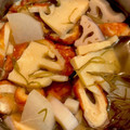 Chang★'s cooksnap of when they made 筍と大根、ちくわの煮物.