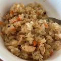 zorara's cooksnap of when they made 炊飯器で簡単！むね肉トマトピラフ♪.