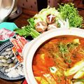 ダッフィーニーうに's cooksnap of when they made 辛すぎないまろやかキムチ鍋.