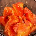 catscradle's cooksnap of when they made トマトだけ　中華トマトサラダ.