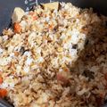 hiichan16's cooksnap of when they made 筑前煮リメイク☆筑前煮の炊き込みご飯.
