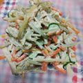 往きつ戻りつ's cooksnap of when they made ごぼうサラダ☆保育園給食.