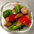みこふ◉'s cooksnap of when they made パプリカとウインナーの炒め物★.