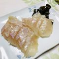 kotanu's cooksnap of when they made ひらめの昆布締め.