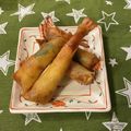 miki0229's cooksnap of when they made 海老好きさんの♡海老春巻き.