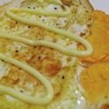くみちょ～～'s cooksnap of when they made くり抜かないよ！ずぼら目玉焼きトースト.