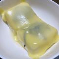 猫太朗さん's cooksnap of when they made レンジで♪チーズと塩昆布の湯豆腐おつまみ.