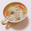 まあまま☆0403's cooksnap of when they made 豚肉白菜のスープ♪簡単.