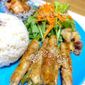 YUH♡ママ's cooksnap of when they made 焼肉のタレで簡単！いんげんの豚肉巻き.