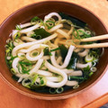あまみん✩'s cooksnap of when they made 時短☆簡単☆白だしで関西風ワカメうどん.