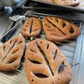 ぶるーぽぴー's cooksnap of when they made 胡桃入りベーコン＆オリーブのフーガス.