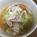 USACO66's cooksnap of when they made えっ！？やきそば麺で煮込みラーメン.