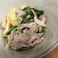 USACO66's cooksnap of when they made 簡単★豚肉と水菜のさっと煮.