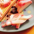 ★ぴよぴよ501★'s cooksnap of when they made 超簡単★高見え★かまぼこ飾り切り.