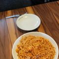 神風＊'s cooksnap of when they made もちもち煮込みナポリタン.
