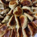VinLapin's cooksnap of when they made たけのことえび餃子.